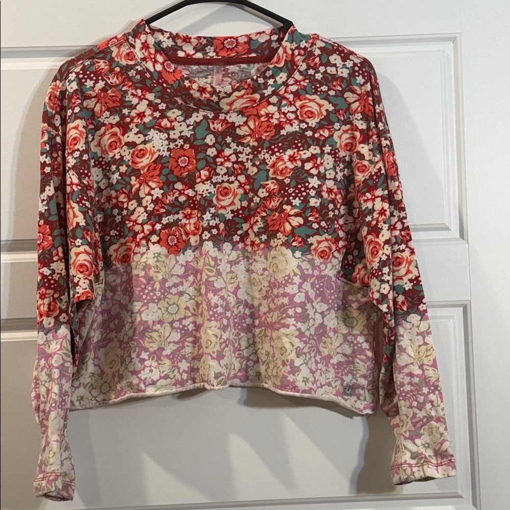Free People Movement Inspire Floral Printed Layer XS - Picture 4 of 8